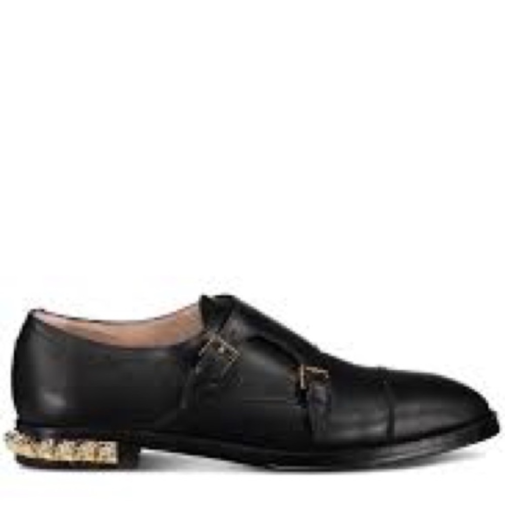 Stuart Weitzman Studdley Rose Loafer Black US 10